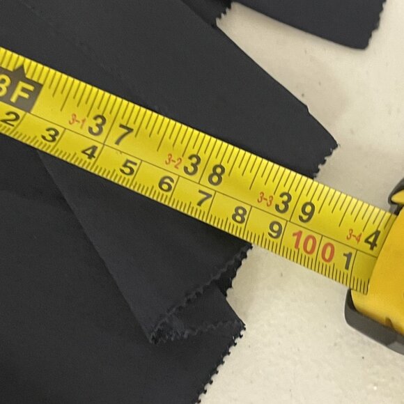 Tory Burch Womens Jane Shirt Dress Size 4 Navy Blue Crepe de chine ruffle NWT - Picture 13 of 14